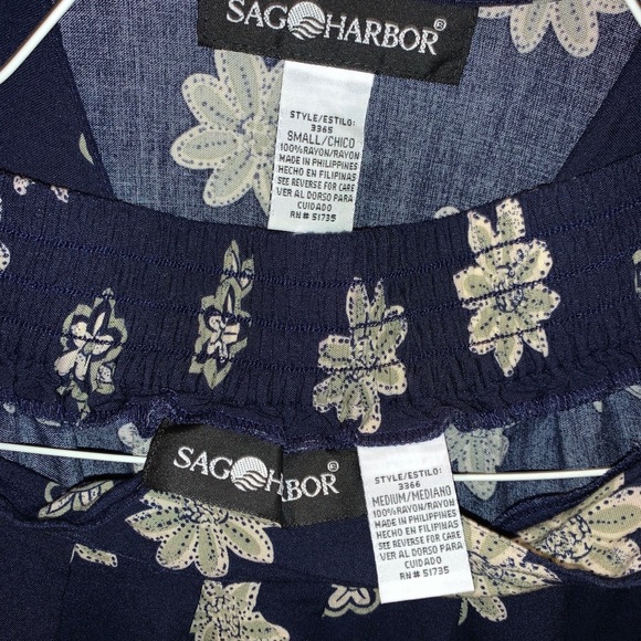 Vintage Sag Harbor Floral 2-piece Matching Set - Picture 6 of 6